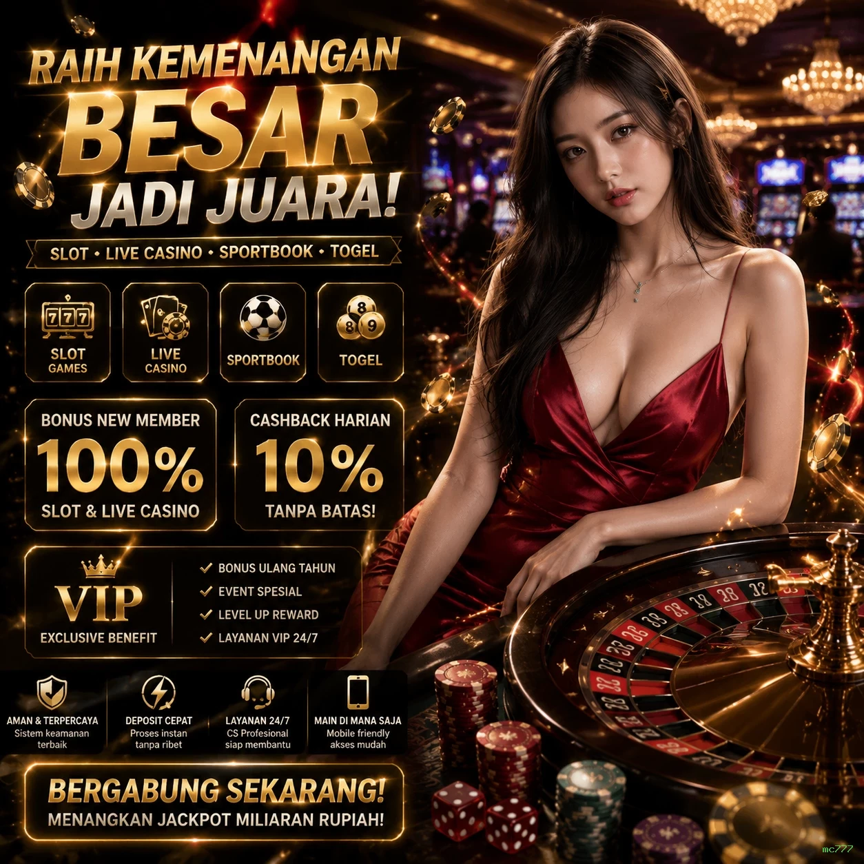 Ikon aplikasi mc777 resmi